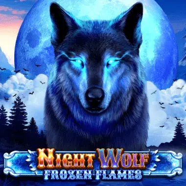 Night Wolf Frozen Flames